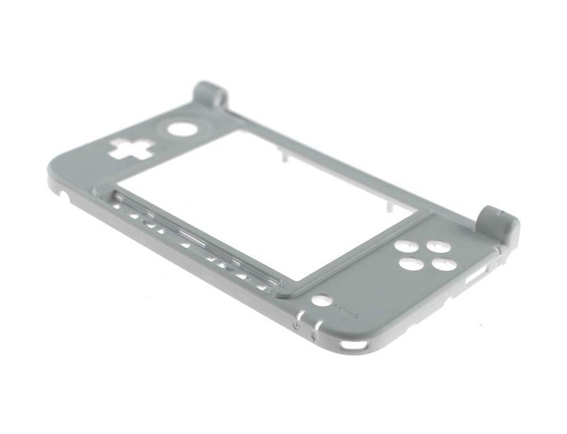 NSLikey Bottom Middle Hinge Shell Housing Cover Midframe Case for 3DS XL 3DS LL Game Console White - Image 2